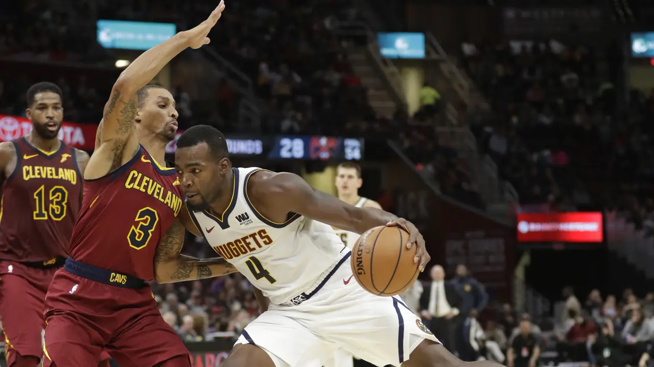 Cleveland Cavaliers harus menyerah 91-110 dari Denver Nuggets dalam lanjutan kompetisi NBA (2/11/2018)
