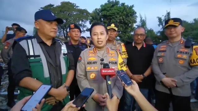 Kabid Humas Polda Metro Jaya Kombes Pol Ade Ary Syam Indradi  di Tangerang Selatan.