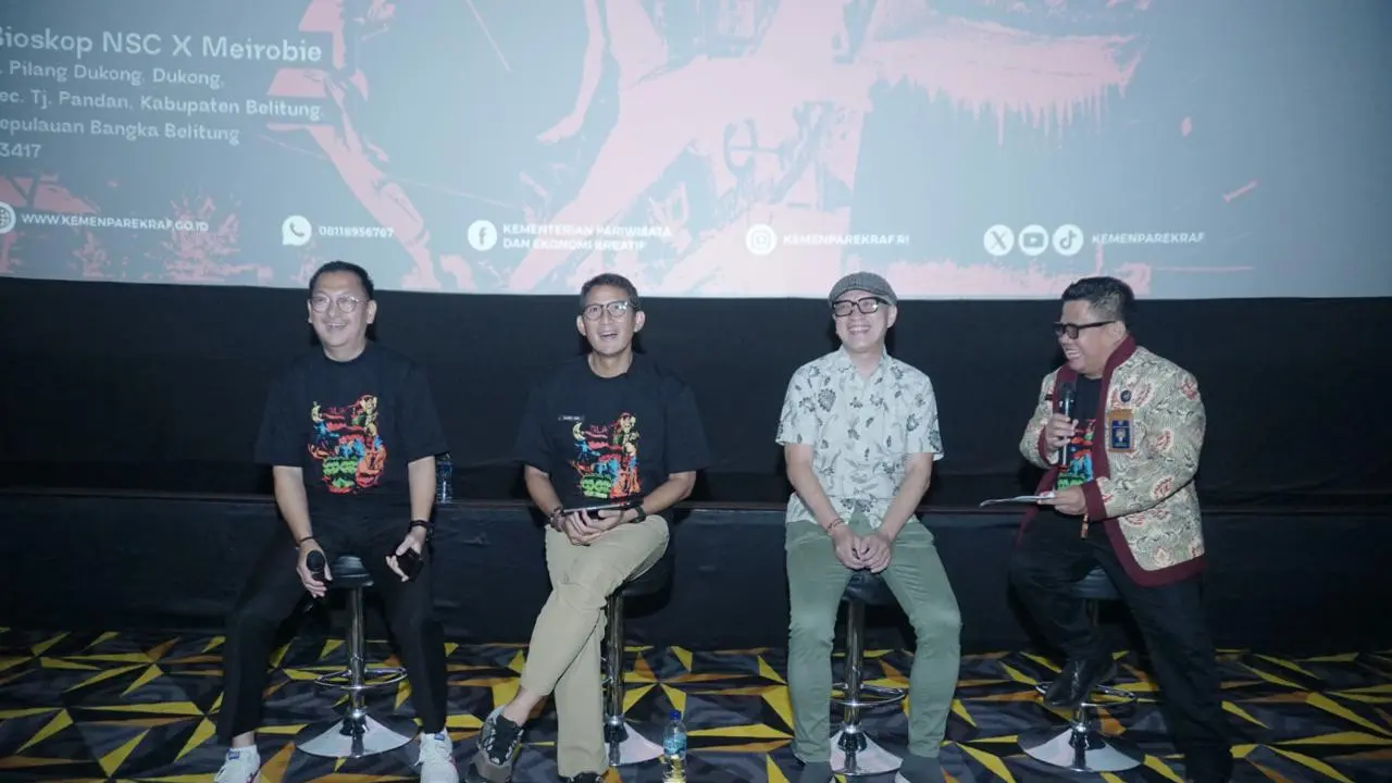 Workshop Festival Bulanan atau Fesbul menyapa sineas di kota penghasil timah yaitu kota Bangka Belitung pada 6 - 8 September 2024. (Istimewa)