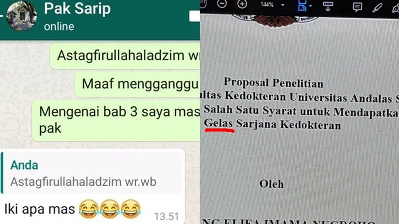 7 Tulisan Typo Ini Kocak, Bikin Mikir Dua Kali