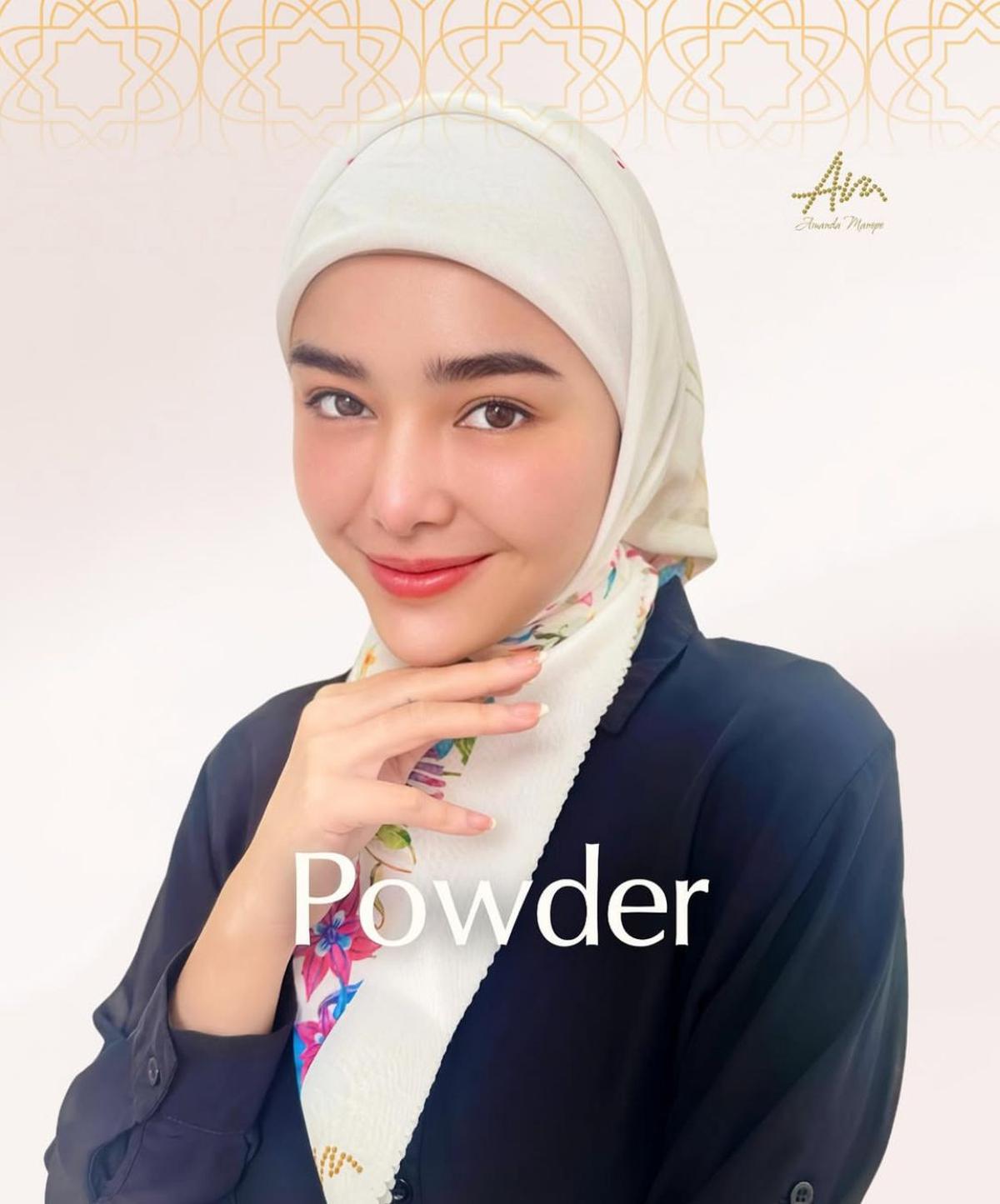 6 Potret Amanda Manopo Jadi Model Hijab untuk Bisnis Barunya, Tampil Cantik dan Elegan