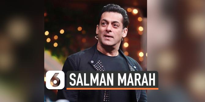 VIDEO: Diajak Swafoto, Salman Khan Marah dan Rebut Ponsel Penggemar