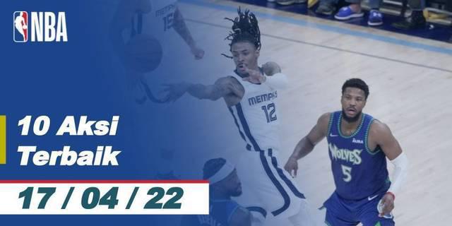 VIDEO: Penampilan Gemilang Bintang Memphis Grizzlies, Ja Morant dan 9 Aksi Terbaik di NBA Play-off Hari Ini