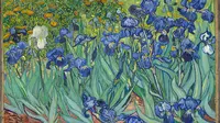 Lukisan Irises karya Van Gough. (Wikimedia/Uploaded by: DcoetzeeBot)