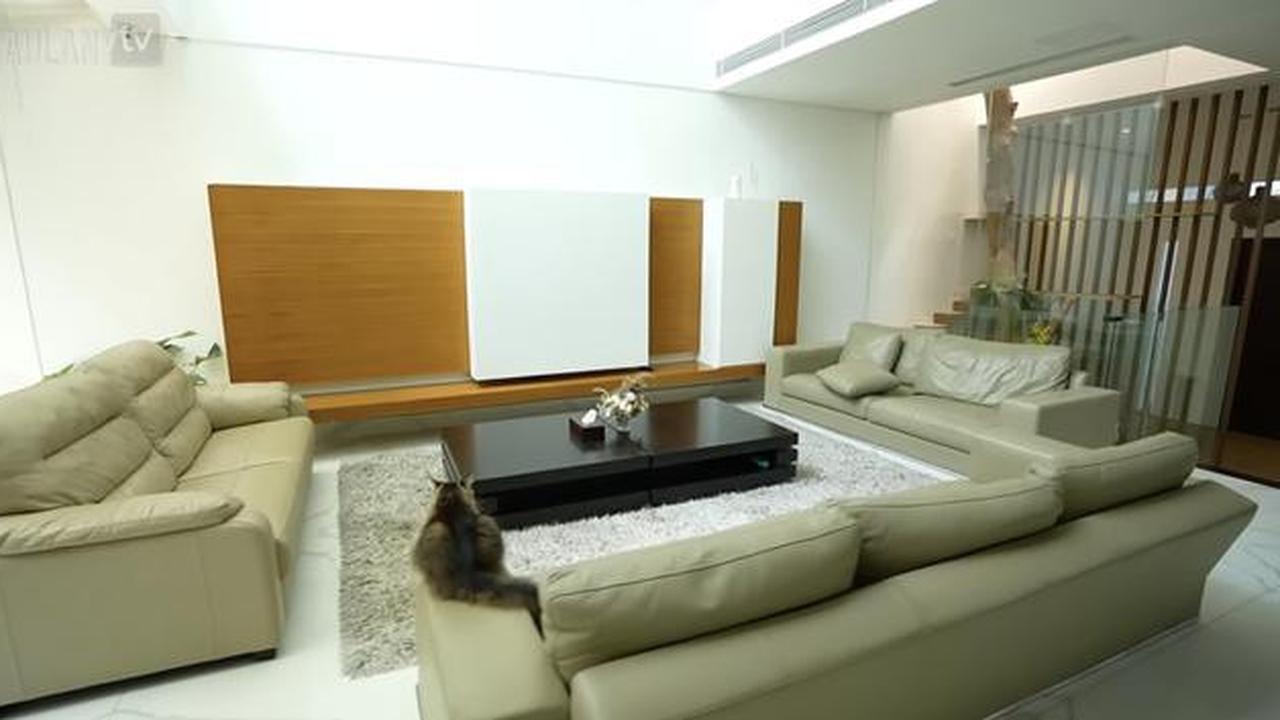 Potret Ruang TV Rumah Raditya Dika dan Anissa Aziza, Desain Modern Minimalis