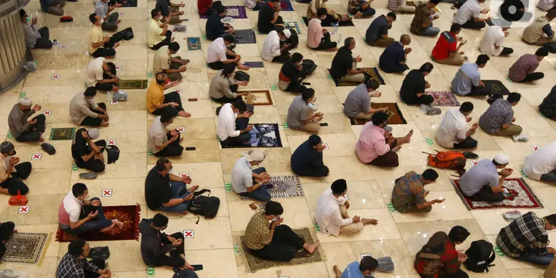 Pembatasan Jumlah Jemaah di Masjid Istiqlal