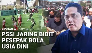 PSSI Jaring Bibit Pesepak Bola Usia Dini