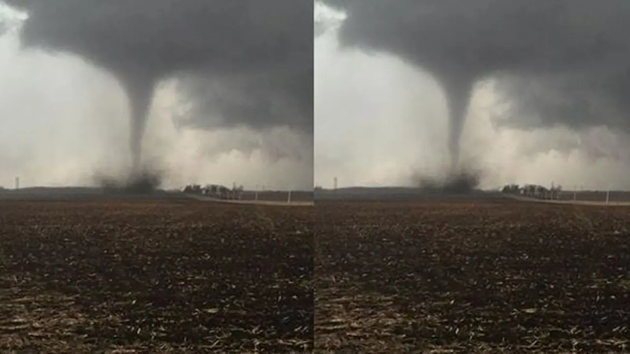 Tornado di LaSalle County. (Christie Edwards)