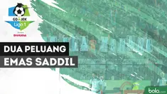 Penyerang sayap Persela Lamongan, Saddil Ramdani memiliki dua peluang emas pada laga melawan Persebaya Surabaya.