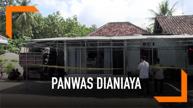 Anggota Panwas Pemilu dan TNI jadi korban kekerasan massa kampanye saat melerai pertikaian di Kulonprogo, Yogyakarta.