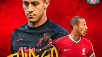 Liverpool - Thiago Alcantara (Bola.com/Adreanus Titus)