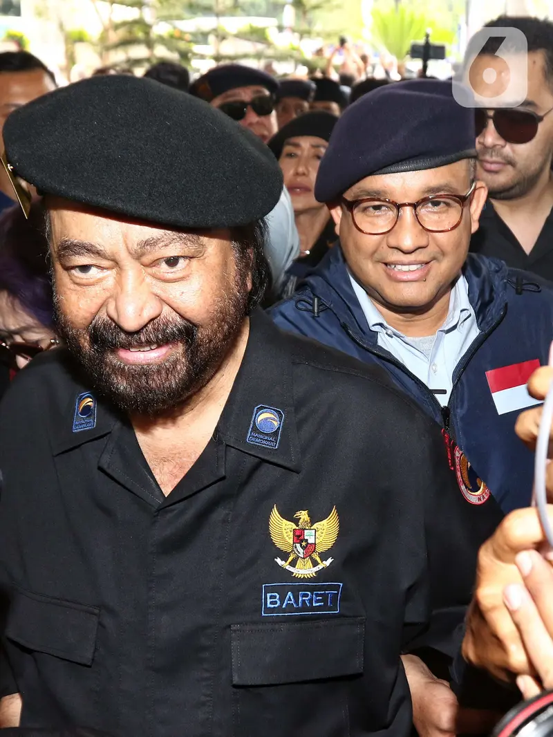 Surya Paloh dan Anies Baswedan