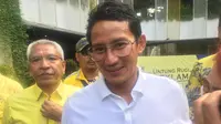 Wakil Gubernur DKI Sandiaga Uno. (Liputan6.com/Fachrur Rozie)