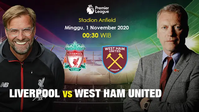 Prediksi Liverpool Vs West Ham United