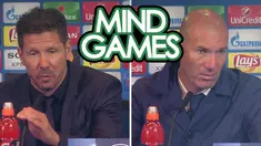 Berita video Mind Games kali ini menampilkan pernyataan ungkapan senang dari Pelatih Atletico Madrid, Diego Simeone, dan Pelatih Real Madrid, Zinedine Zidane, setelah Atletico mengalahkan Los Blancos 2-1 pada leg II Semifinal Liga Champions 2016-2017...