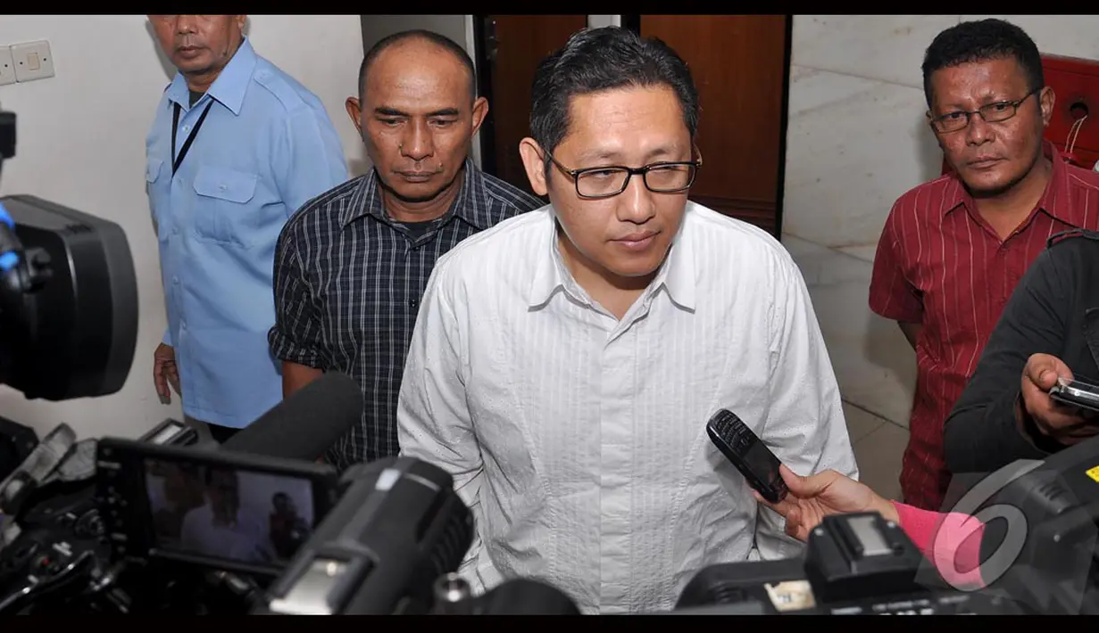 Sidang terdakwa Anas Urbaningrum kembali digelar di Pengadilan Tipikor, Jakarta, Kamis (14/8/2014) (Liputan6.com/Miftahul Hayat)