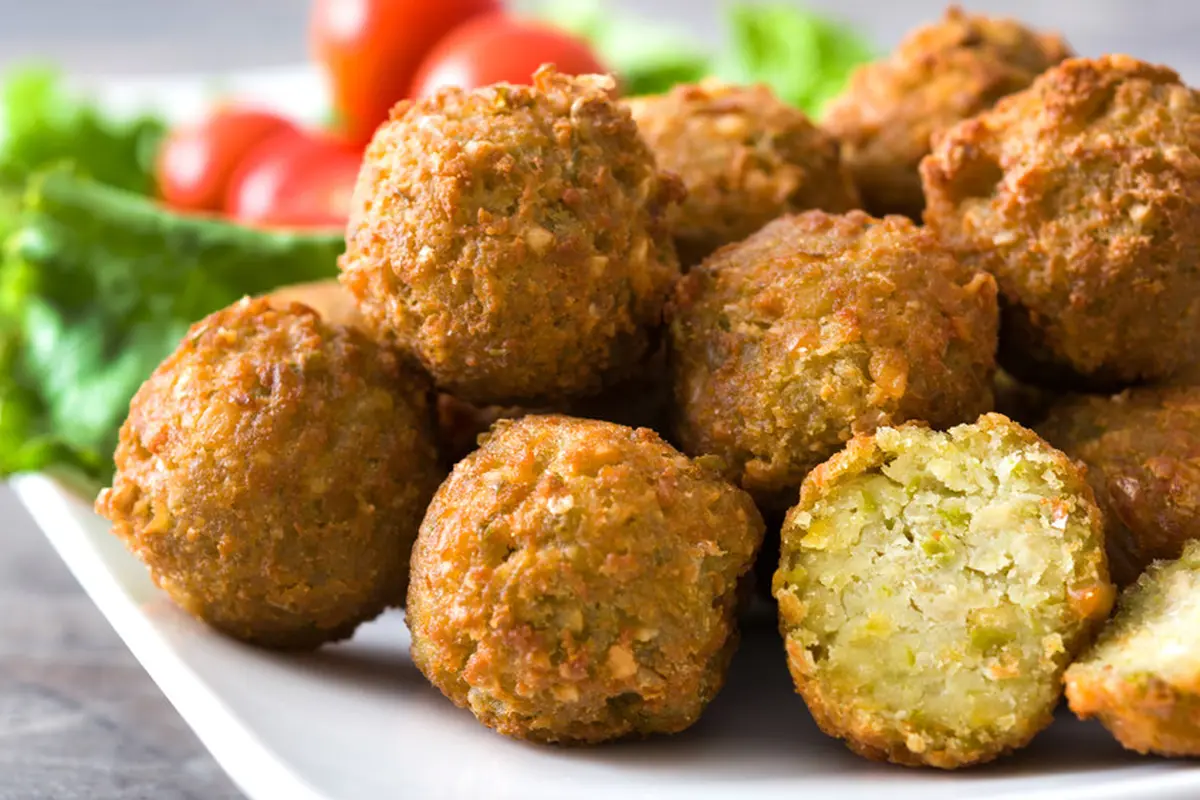 gorengan kacang hijau Falafel