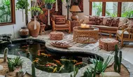 10 Inspirasi Kolam Ikan dalam Rumah dengan Konsep Taman Kering, Estetik dan Mudah Dirawat