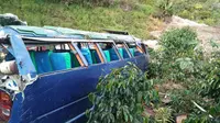 Bus Masuk Jurang di Samosir, Bagaimana Nasib Puluhan Siswa?