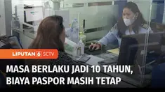 Kemenkum HAM resmi menerapkan masa pemberlakuan paspor menjadi 10 tahun. Paspor ini sudah mulai diberikan pemerintah kepada para pemohon. Walau demikian, tidak ada biaya yang bertambah.