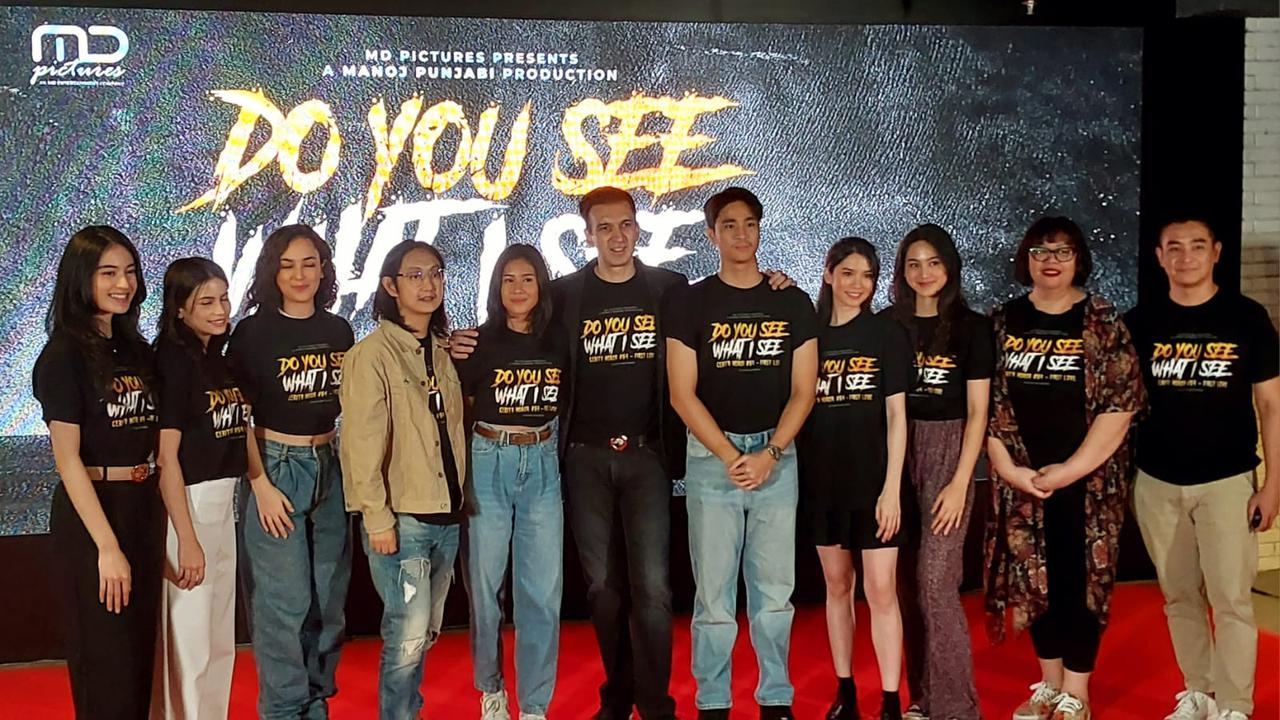 Acara syukuran film Do You See What I See di MD Place, Jakarta, Kamis (15/06/2023).