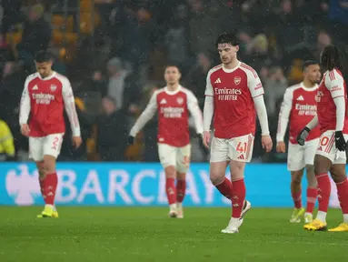 Arsenal kembali meraih hasil imbang 2-2 saat bertemu dengan Wolverhampton pada pekan ke-31 Premier League 2025/2026 yang bertempat di Molineux Stadium, Kamis (19/2/2026) dinihari WIB.