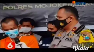 Polisi di Mojokerto menangkap tersangka yang menjual istrinya sendiri kepada pria hidung belang, untuk layanan seks menyimpang dengan tarif Rp. 1,5 juta untuk sekali kencan.