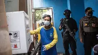 Siap Gelar Suntik Vaksin Corona, 4 Meja dan Ambulans Disiapkan di Grahadi