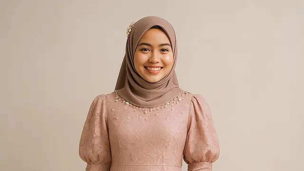 10 Model Long Dress Brokat Kombinasi Payet Terbaru, Stylish untuk Wanita Muda
