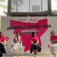 Jakarta X Beauty kembali digelar pada 6 sampai 9 Mei 2024. (Foto: Dokumentasi/Naela Marcelina)