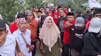 Atikoh Kampanyekan Program Satu Keluarga Miskin Satu Sarjana di Banyuwangi, Ungkap Pernah Nunggak Bayar Uang Kos