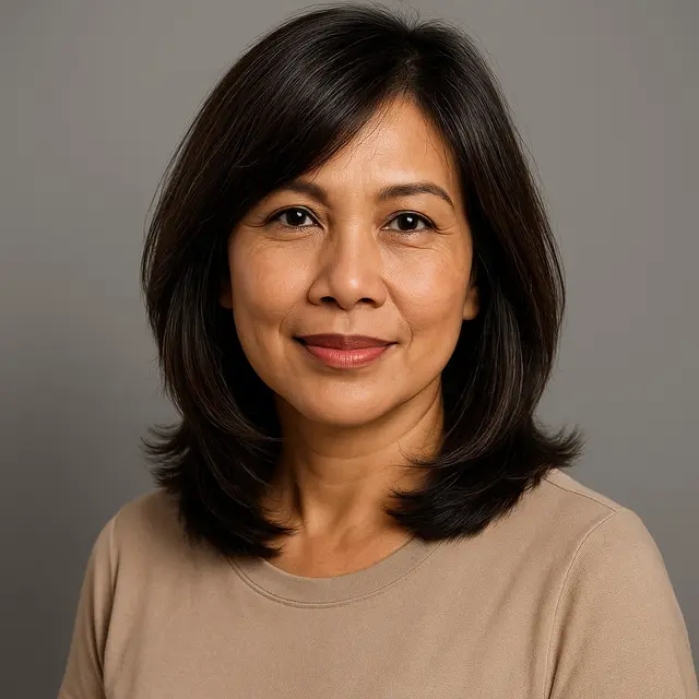 7 Model Rambut Panjang Sebahu Usia 40-50 Tahun, Tampilan Lebih Awet ...