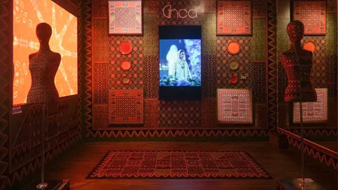 Kilas Balik Karya Ghea Panggabean Sebagai Desainer di Instalasi Pelangi Jumputan