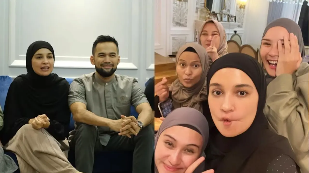 Shireen Sungkar Buka Bersama Geng Mewah