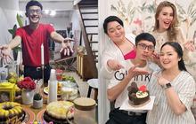 9 Foto Aming Merayakan Ulang Tahun ke-44 Secara Sederhana Bersama Tiga Sahabat