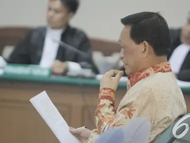 Didik Purnomo menjalani sidang perdana di Pengadilan Tipikor, Jakarta, Kamis (11/12/2014). (Liputan6.com/Andrian M Tunay)