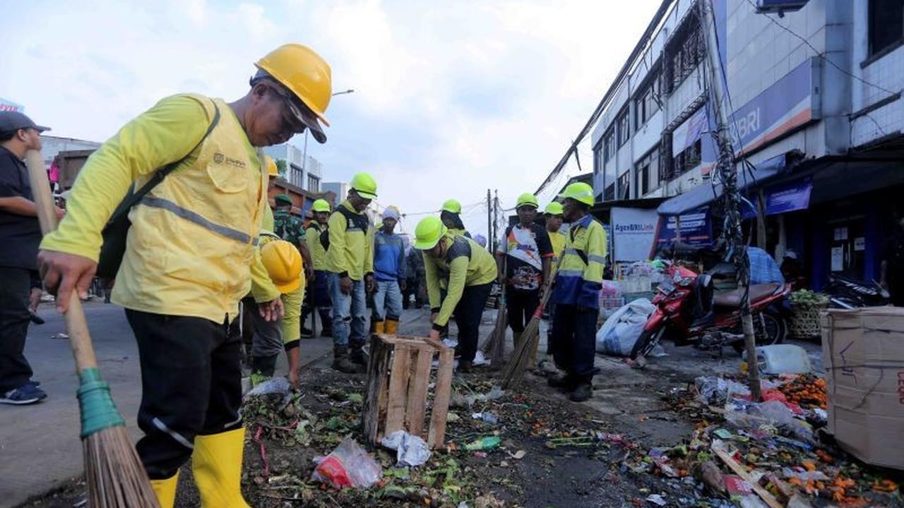 Pemkot Tangerang Siagakan Petugas Usai Penertiban PKL di Pasar Jelang Lebaran