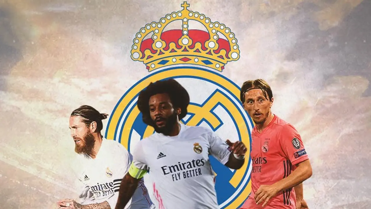 Real Madrid - Sergio Ramos, Marcelo, Luka Modric