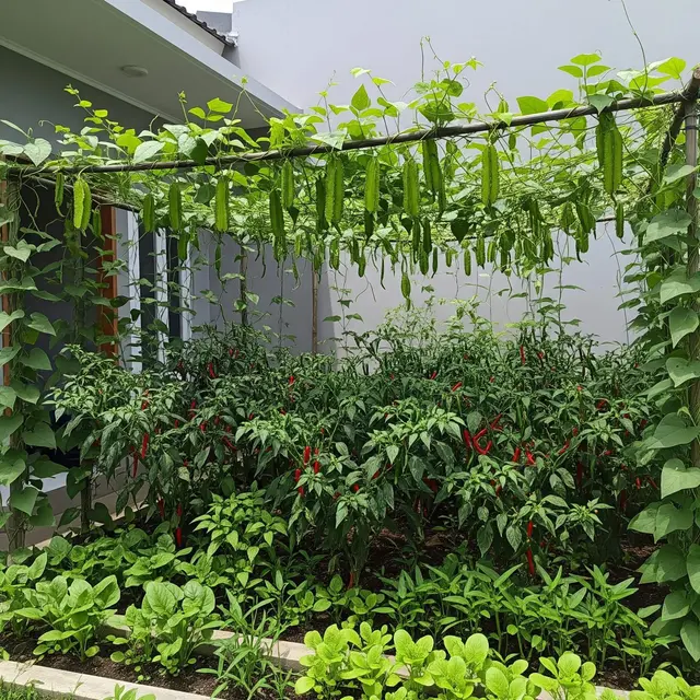 Ide Kebun Kecipir untuk Lahan Menganggur