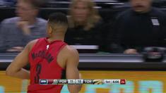 Berita video game recap NBA 2017-2018 antara Toronto Raptors melawan Portland Trail Blazers dengan skor 130-105.