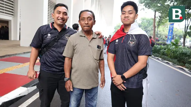 Suporter Timnas Indonesia Vs Tanzania
