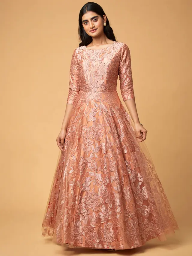 Dress Brokat A-Line