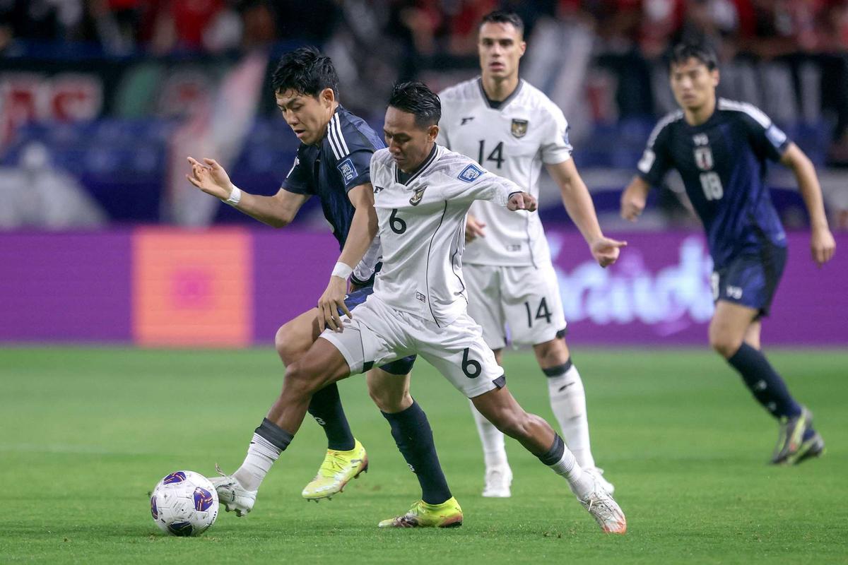 Jepang vs Indonesia di Kualifikasi Piala Dunia 2026 Zona Asia