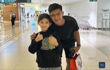 Arsya Hermansyah Akhirnya Ketemu Pratama Arhan, Begini Ekspresinya saat Foto Bareng Idola