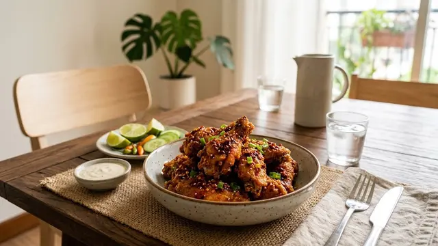 Resep Spicy Chicken Wings Renyah yang Pedas Nagih
