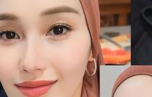 Penampilan Cantik Ayu Ting Ting Pakai Turban di Pengajian Persiapan Nikah