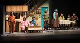 Pementasan Home Sweet Loan The Musical di Graha Bhakti Budaya, Taman Ismail Marzuki (TIM), Cikini, Jakarta, Rabu (30/9/2026). Pertunjukan musikal tersebut mengangkat kisah Kaluna dalam perjuangannya mewujudkan impian memiliki rumah sekaligus mencari makna tentang pulang. (KLY/Budy Santoso)