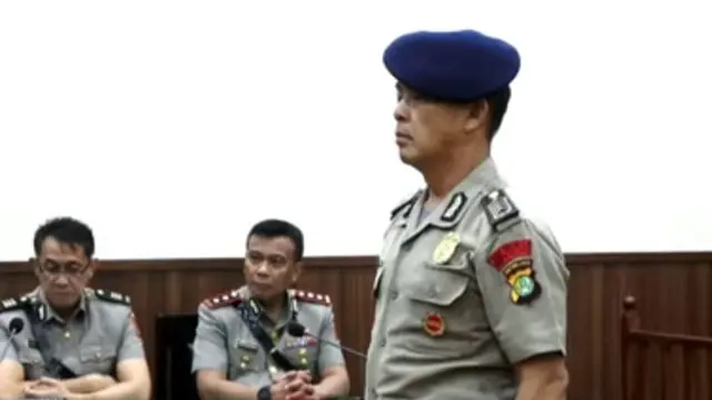 Bripka Rohmad, pengemudi rantis Brimob jalani sidang kode etik