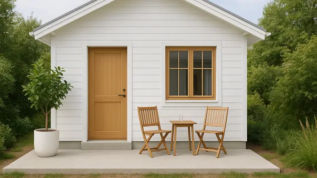 7 Inspirasi Rumah Kecil dengan Teras Mini, Cocok untuk Hunian di Kampung yang Asri