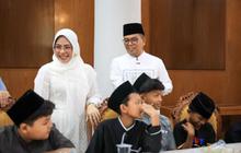 Gubernur Banten Andra Soni Rayakan Idul Fitri Bersama Anak Yatim, Perluas Program Sekolah Gratis